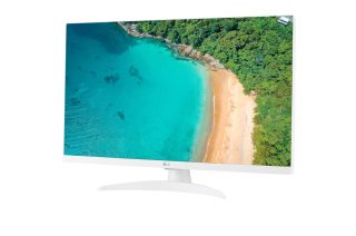 Монитор LG 27TQ615S-WZ, 27.0" IPS, Smart webOS, TV тунер DVB-T2/C/S2, 1000:1, Mega DFC, 250cd, Full HD (1920 x 1080), Wi-Fi, LAN, AirPlay, HDMI, CI слот, USB 2.0, Bluetooth, AI Sound, говорители, бял