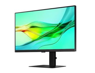 Монитор Samsung 24D600 24" VA LED, 3840x2160, PBP, PIP, USB-C 90W, USB 3.0, DP, HDMI, Черен