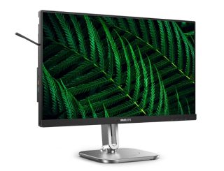 Монитор Philips 24B2G5200, 23.8" IPS WLED, 1920x1080@100Hz, 4ms GtG, 300cd/m2, 1000:1, 50M:1 DCR, Adaptive Sync, FlickerFree, Blue Light tech., 3Wx2, Tilt, Height Adjust, Pivot, Swivel, D-SUB, HDMI, DP, USB hub