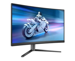 Philips Evnia 27M2C5200W, 27" Curved 1500R VA, 1920x1080@280Hz, 1ms GtG, 0.3ms MPRT, 300 cd/m2, 4000:1, Mega Infinity DCR, Adaptive sync, FlickerFree, LowBlue Mode, Tilt, Height Adjust, Swivel, 2x HDMI, DP
