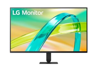Монитор LG 32U401B-B, 31.5" IPS дисплей, 1ms MBR, 5ms (GtG at Faster), 120Hz, 3500:1, Dynamic Action Sync, 250 cd/m², Full HD 1920x1080, HDR 10, sRGB 99%, Flicker Safe, Reader Mode, D-Sub, HDMI, Headphone Out, Tilt, LG Switch, черен