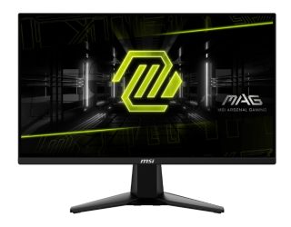 MSI MAG 255XF геймърски монитор, 24.5", 0.5ms, 300Hz, Rapid IPS, 1920x1080 (FHD), 16:9, AMD FreeSync Premium, 90% DCI-P3, AG, HDR Ready, 250 нита, 1000:1, DCR 100M:1, DP(1.4a), 2xHDMI 2.0b, Tilt, VESA, черен, 3.3kg