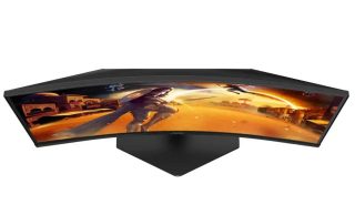 AOC C27G4ZXE 27" Извит 1500R VA WLED геймърски монитор, 1920x1080@280Hz, 1ms GtG, 0.3ms MPRT, 300cd/m2, 4000:1, 80M:1 DCR, Adaptive Sync, FlickerFree, Low Blue Light, Tilt, 2xHDMI, DP