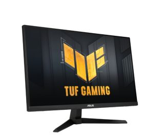 Asus TUF Gaming VG249QM1A Gaming Monitor - 23.8 inch FHD (1920x1080), Fast IPS, overclocking 270 Hz (Above 144Hz, 240Hz), Extreme Low Motion Blur, 1ms (GTG), 99% sRGB, FreeSync Premium, G-Sync compatible