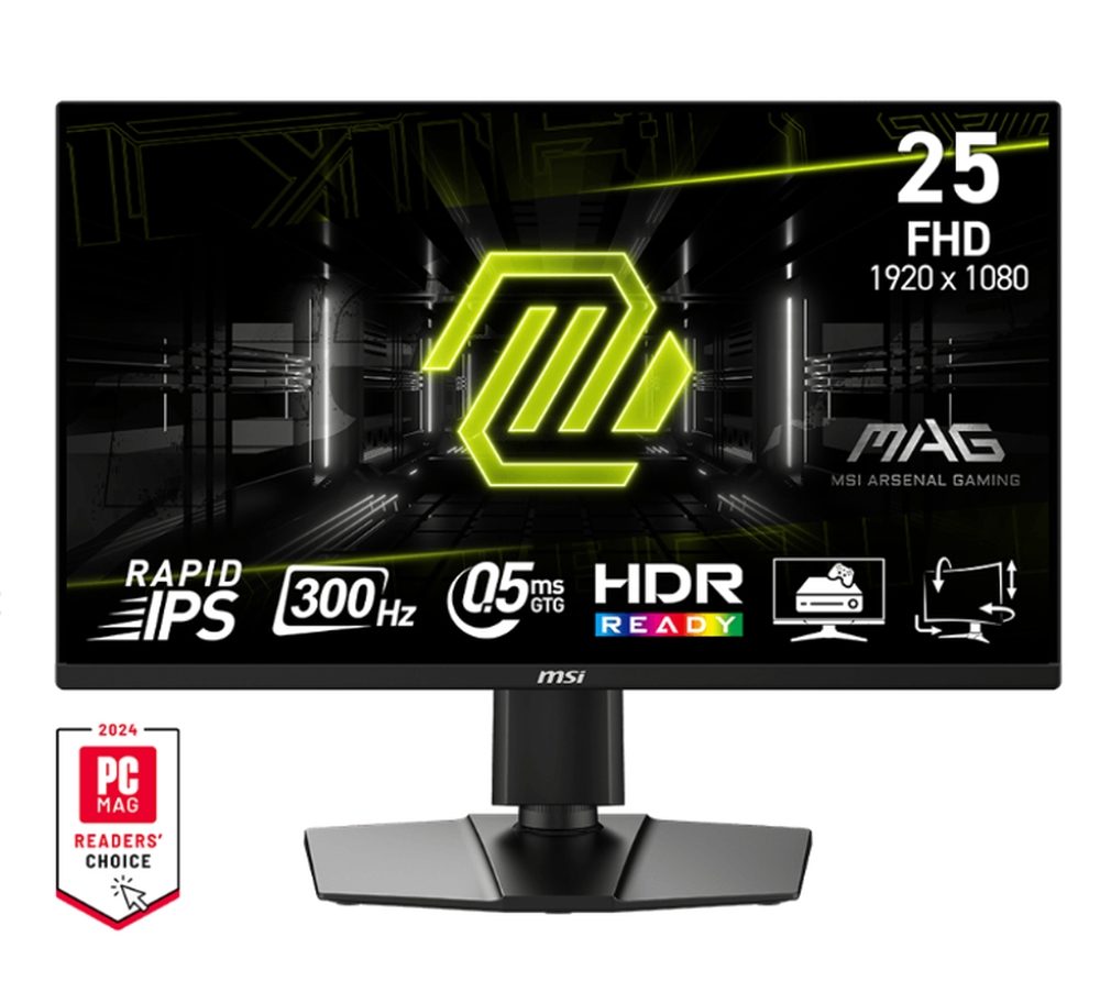 MSI MAG 255PXF геймърски монитор 24.5" Rapid IPS 300Hz