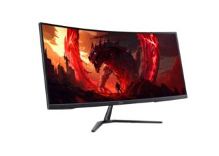 Монитор Acer Nitro ED340CURJ0bmiipx, 34" Curved 1500R WQHD (3440x1440), VA, 120Hz