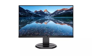 Philips 243B9 23.8" WLED IPS монитор, 1920x1080@75Hz, 4ms GtG, 250cd/m2, 1000:1, DC50M:1, Adaptive Sync, FlickerFree, Low Blue Light, 2Wx2, Tilt, Height Adjust, Pivot, Swivel, D-SUB, HDMI, DP, USB Hub