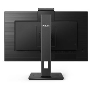 Монитор Philips 242B1H/00, 23.8" IPS WLED, 1920x1080@75Hz, 4ms GtG, 250cd/m2, 1000:1, DCR 50M:1, Adaptive Sync, FlickerFree, Low Blue Mode, 2Wx2, Tilt, Height Adjust, Pivot, Swivel, D-SUB, DVI, HDMI, DP, USB hub