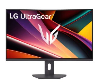 LG 32G600A-B, 31.5" UltraGear Curved Gaming VA, AG, 1ms, 180Hz, 3000:1, 300cd/m2, QHD (2560x1440), AMD FreeSync, Dynamic Action Sync, HDR 10, sRGB 99%, HDMI, DisplayPort, Tilt, Headphone out, Black