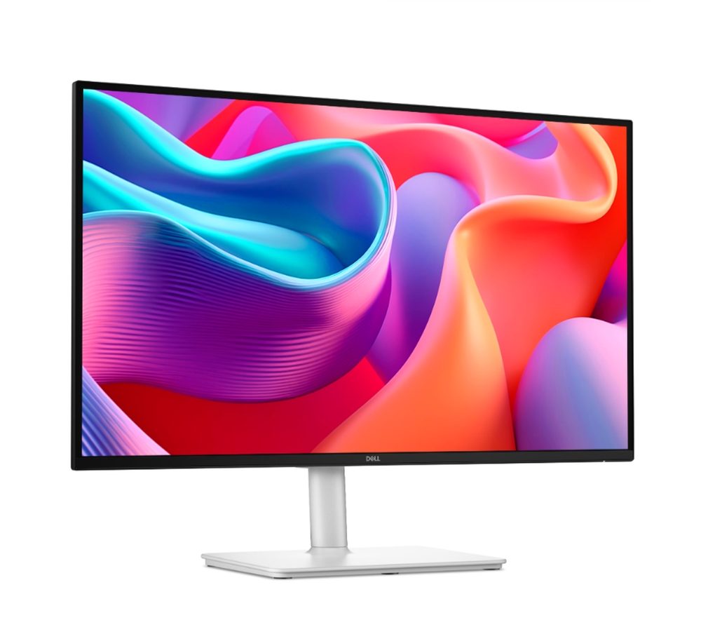 Dell S2725DC 27" IPS QHD монитор, 144Hz, USB-C, Бял