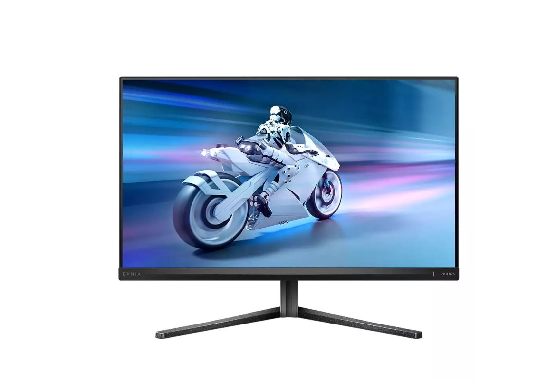 Philips Evnia 27M2N5500, 27" IPS WLED, 2560x1440@180Hz, 1ms GtG, 400cd/m², 1000:1, 80M:1 DCR, Adaptive Sync, FlickerFree, Blue Light tech. Soft., Tilt, Height Adjust, Pivot, 2xHDMI, DP