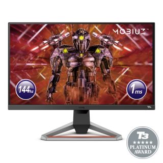 BenQ MOBIUZ EX2710 27" IPS HDRi 144Hz 1ms 1920x1080 FHD FreeSync Premium геймърски монитор, тъмно сив