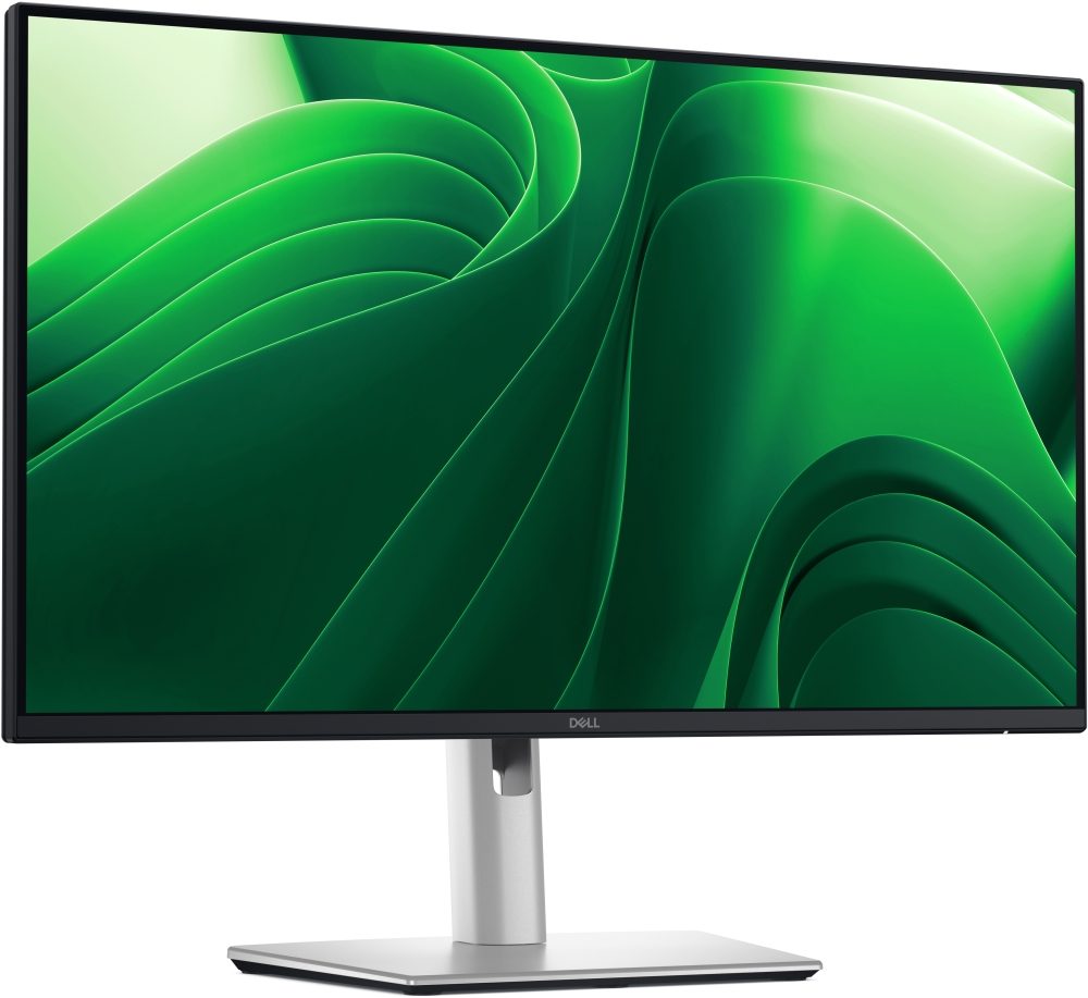 Dell P2425DE 23.8" WQHD LED монитор, IPS Anti-Glare, 5ms, 100 Hz, 1500:1, 350 cd/m2, 2560x1440, 99% sRGB, USB-C, 3x USB 5Gbps Type-A, HDMI, DisplayPort, Power Delivery 90W, регулиране на височина, Pivot, Swivel, Tilt, черен