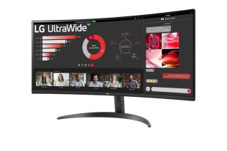 LG 34WR50QK-B 34" UltraWide Curved монитор
