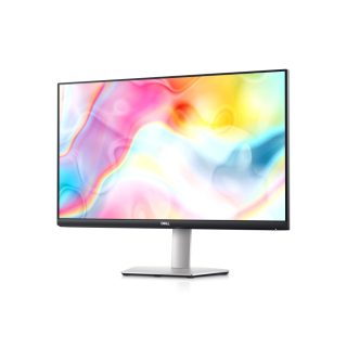 Dell S2722DC 27" IPS Anti-Glare монитор, QHD 2560x1440, 99% sRGB, AMD FreeSync, USB-C, високоговорители, регулиране на височината, черен