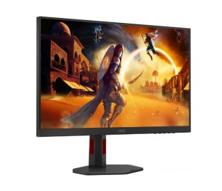 AOC U27G4R, 27" Fast IPS WLED, 3840x2160@160Hz, 1ms GtG, 0.5ms MPRT, 400cd/m², 1000:1, 80M:1 DCR, Adaptive Sync, FlickerFree, Anti Blue Light, Tilt, Height Adjust, Pivot, Swivel, 2xHDMI, DP, USB Hub