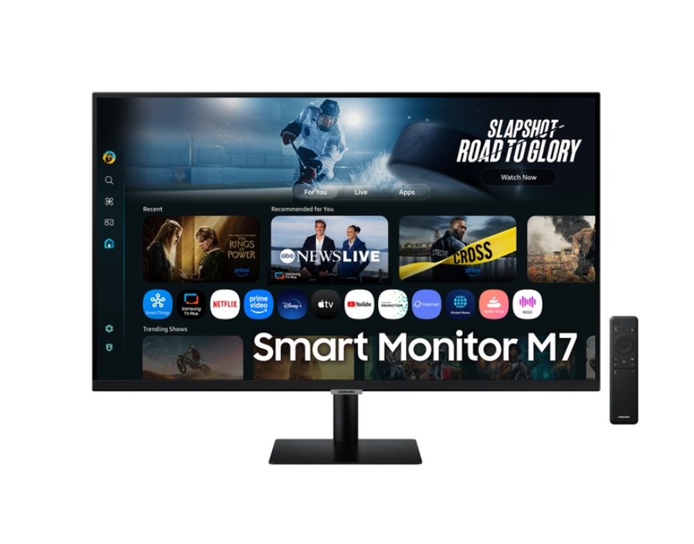 Samsung LS32FM700 32" VA LED, SMART 3840x2160, 3xUSB 2.0, 2xHDMI 1.4, Wi-Fi 5, Bluetooth, Speakers, Black