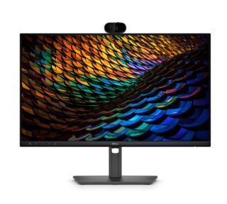 Dell P2426HEB, 23.8" конферентен монитор, IPS Anti-Glare, 5ms, 120 Hz, 1500:1, 300 cd/m2, FHD 1920x1080, 99% sRGB, HDMI, Display Port, USB-C хъб, RJ45, уебкамера, микрофон, високоговорители, KVM превключвател, PD 90W, регулиране на височината, Pivot, Swivel, Tilt, черен