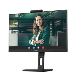 AOC Q27P3CW 27" IPS WLED монитор, 2560x1440@75Hz, 4ms GtG, 350cd/m2, 1000:1, DCR 20M:1, AdaptiveSync, FlickerFree, Low Blue Light, 5Wx2, Tilt, Height Adjust, Pivot, Swivel, 2xHDMI, DP, USB hub