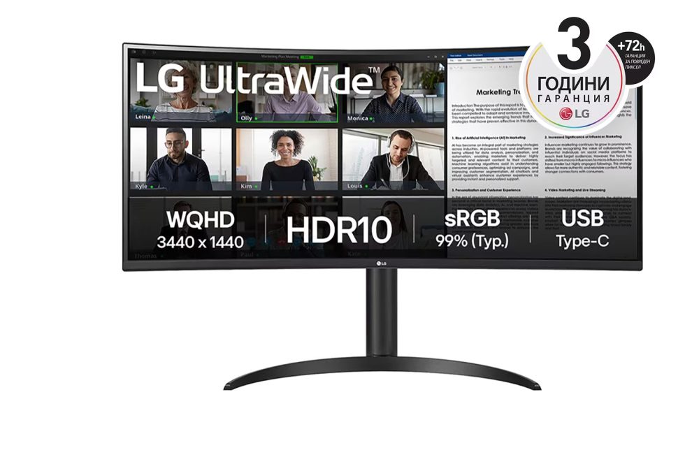 LG 34WR55QK-B 34" UltraWide AG