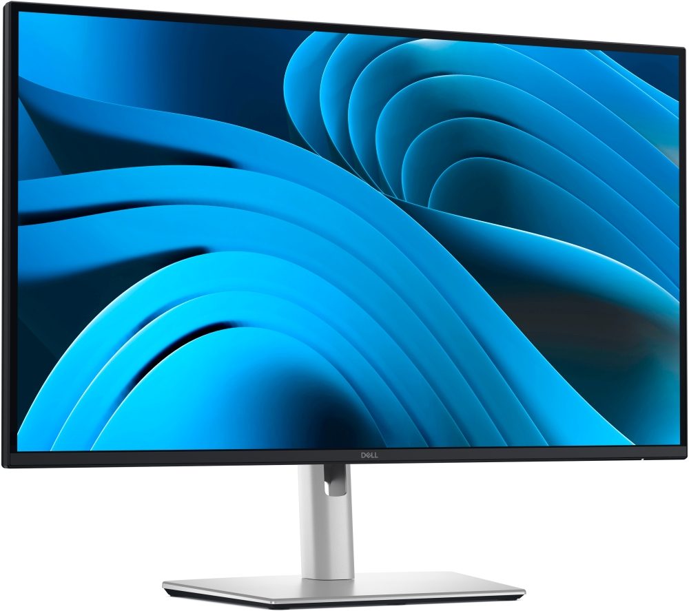 Dell P2725DE 27" WQHD LED монитор, IPS Anti-Glare, 5ms, 100 Hz, 1500:1, 350 cd/m2, 2560x1440, 99% sRGB, USB-C Hub, 3x USB 5Gbps Type-A, HDMI, Display Port, Power Delivery 90W, RJ45, регулиране на височина, Pivot, Swivel, Tilt, черен