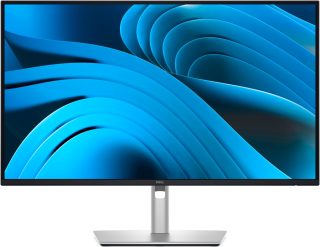 Dell P2725DE 27" WQHD LED монитор, IPS Anti-Glare, 5ms, 100 Hz, 1500:1, 350 cd/m2, 2560x1440, 99% sRGB, USB-C Hub, 3x USB 5Gbps Type-A, HDMI, Display Port, Power Delivery 90W, RJ45, регулиране на височина, Pivot, Swivel, Tilt, черен