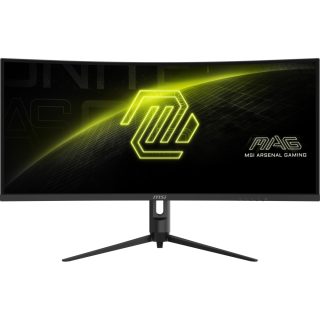 MSI MAG 342CQR E2 Gaming Monitor, 34", 1ms, 180Hz Curve 1500R VA, 3440x1440, AMD FreeSyncPremium, AI Vision, Console Mode, HDR Ready, 300nits AG, 1.07B, 3000:1, 100M:1, DP(1.4a), 2xHDMI(2.0b), Headphone out, Pivot, Heigh Adj., VESA 75, Black, 6.95kg