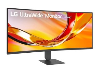 LG 34U620B-B 34" UltraWide 21:9 VA извит монитор, 144 Hz, WQHD 3440x1440, HDR10, AMD FreeSync, черен
