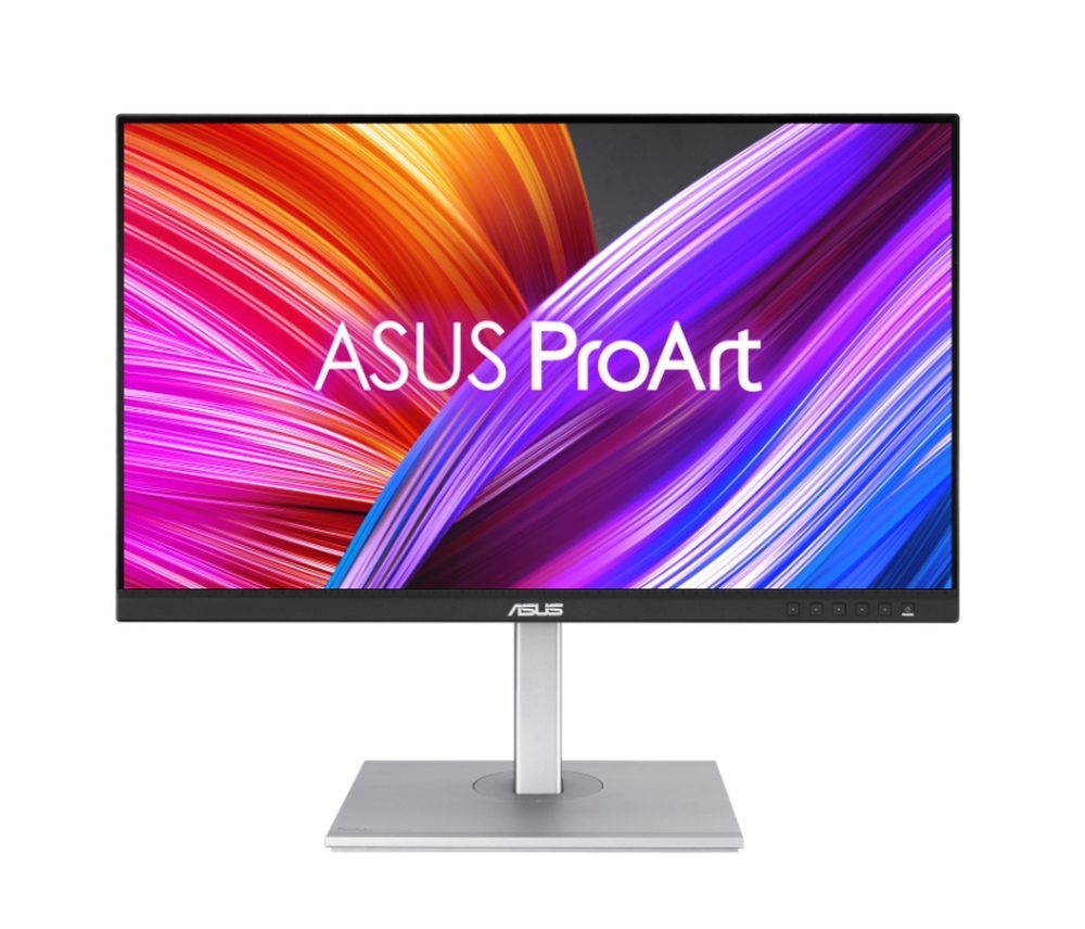 Asus ProArt Display PA278CGV Professional Monitor 27", IPS, QHD (2560 x 1440), 144 Hz, USB-C PD 90W, VESA DisplayHDR 400, FreeSync Premium, Ergonomic Stand, Green Sustainability, Черен + Сребрист