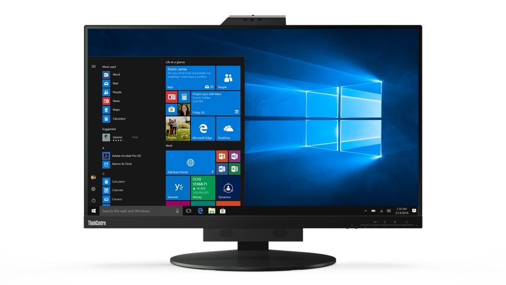 Lenovo ThinkCentre Tiny-in-One 27 27-инчов LED монитор, 2560x1440, 16:9, 1000:1