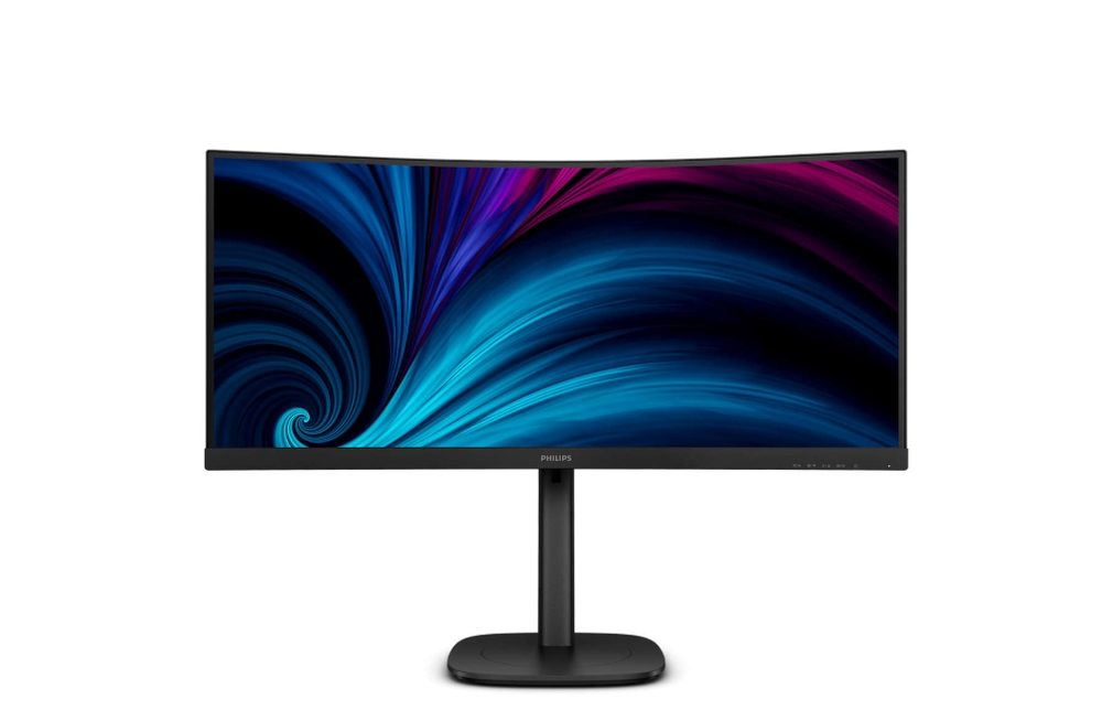 Philips 34B2U3600C, 34" Curved 1500R, VA, WLED, 3440x1440@120Hz, 4ms GtG, 300cd/m², 3500:1, 50M:1 DCR, Adaptive Sync, FlickerFree, SoftBlue, 5Wx2, Tilt, Height Adjust, Swivel, HDMI, DP, USB hub
