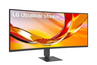 Монитор LG 34U640B-B, 34" UltraWide 21:9, VA, извит, 144 Hz, 5ms, 4000:1, 300cd/m2, WQHD 3440x1440, sRGB 99%, HDR 10, USB Type-C, PD-65W, HDMI, DisplayPort, Reader mode, AMD FreeSync, KVM Switch, наклон, регулиране на височина, черен