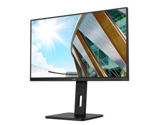 Монитор AOC U32P2, 31.5" VA WLED, 3840x2160@60Hz, 4ms GtG, 350cd/m2, 3000:1, 50M:1 DCR, Adaptive Sync, FlickerFree, Low Blue Light, 3Wx2, Tilt, Height Adjust, Pivot, Swivel, 2xHDMI, DP, USB hub