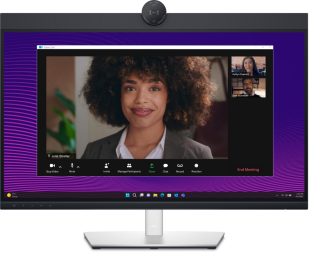 Dell P2724DEB 27.0" Video Conferencing монитор, IPS, QHD (2560x1440), уеб камера, високоговорители, USB-C