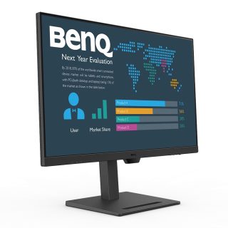 BenQ BL3290QT 32" IPS, 5ms, QHD 2560x1440, 75Hz, 99% sRGB, Eye Rem., Eye-CareU, Flicker-free, LBL, B.I. Gen2, ePaper, 1000:1, 20M:1 DCR, 8 bit, 350cd/m2, HDMI, DP, USB-C 60W, Daisy Chain, 3xUSB 3.2, 2Wx2, HAdj.110mm, Headph.jack, Line In, Tilt, VESA, Black