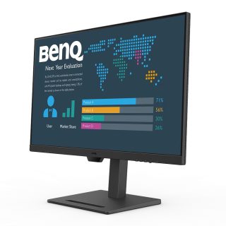 BenQ BL3290QT 32" IPS, 5ms, QHD 2560x1440, 75Hz, 99% sRGB, Eye Rem., Eye-CareU, Flicker-free, LBL, B.I. Gen2, ePaper, 1000:1, 20M:1 DCR, 8 bit, 350cd/m2, HDMI, DP, USB-C 60W, Daisy Chain, 3xUSB 3.2, 2Wx2, HAdj.110mm, Headph.jack, Line In, Tilt, VESA, Black