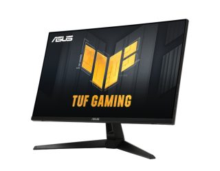 Asus TUF Gaming VG27UQ1A Gaming Monitor, 27" 4K (3840x2160), HDR, 160Hz, 300 cd/m2, ELMB Sync, 1ms response time, 95% DCI-P3, DisplayWidget Center, AMD FreeSync Premium, G-SYNC Compatible, Black
