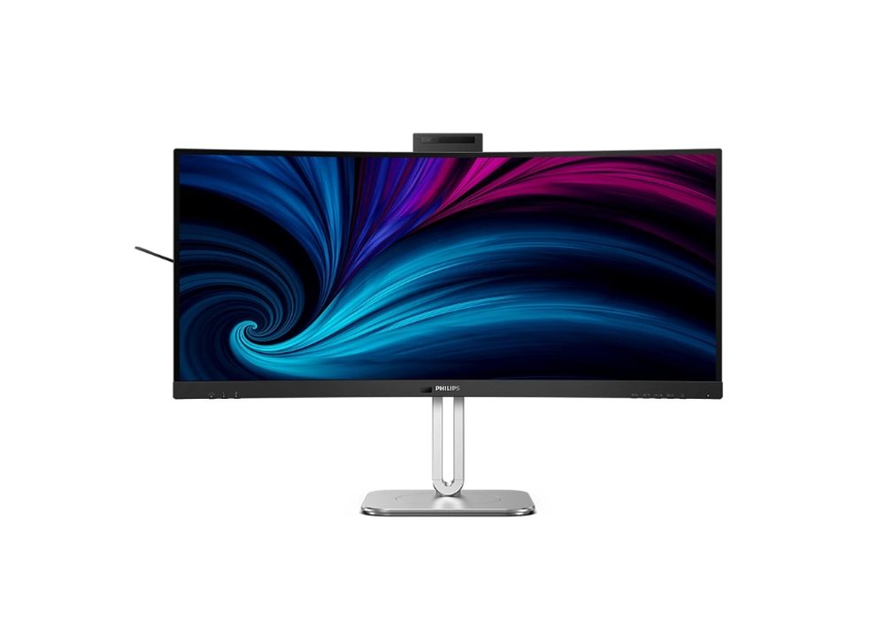 Philips 34B2U6603CH 34" извит 1500R VA WLED монитор, 3440x1440@120Hz, 4ms GtG, 550cd/m², 4000:1, 50M:1DCR, Adaptive Sync, FlickerFree, SoftBlue, 5Wx2, Tilt, Height Adjust, Swivel, 2xHDMI, DP, USB hub