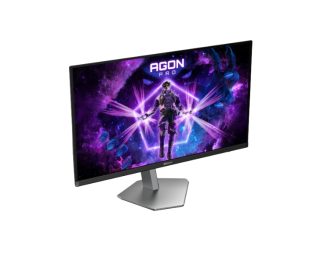 Монитор AOC AG276UZD, 26.5" QD-OLED, 3840x2160@240Hz, 0.03ms GtG, 1000cd/m², 1 500 000:1, 80M:1 DCR, Adaptive Sync, FlickerFree, LowBlue Mode, 5Wx2, Tilt, Height Adjust, Pivot, Swivel, 2xHDMI, DP, USB hub, KVM