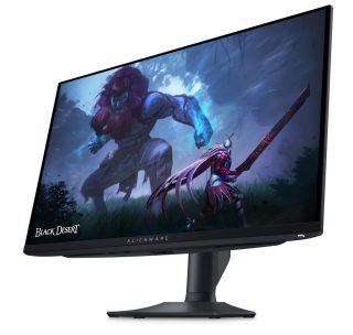 Dell Alienware AW2725DF 26.7" QD-OLED игров монитор, QHD 2560x1440, 360Hz, 0.03ms, HDR-400, AMD FreeSync Premium Pro, черен