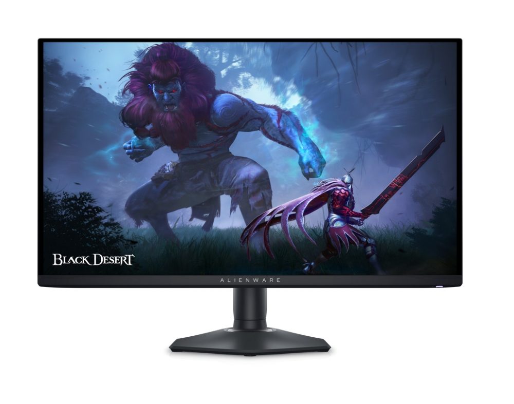 Dell Alienware AW2725DF 26.7" QD-OLED игров монитор, QHD 2560x1440, 360Hz, 0.03ms, HDR-400, AMD FreeSync Premium Pro, черен