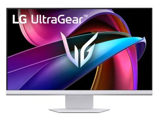 LG 32G810SA-W 31.5" UltraGear IPS смарт монитор с webOS 24, 4K UHD, 144Hz, 1ms, FreeSync Premium, G-SYNC съвместим, USB-C PD 65W, бял