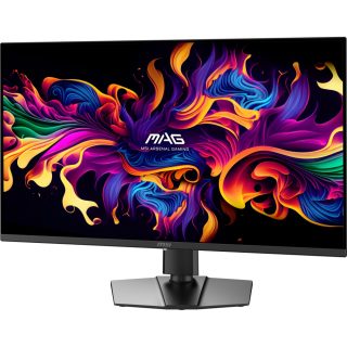 MSI MAG 322UP QD-OLED E16 Gaming Monitor, 31.5", 0.03ms, 165Hz, 3840x2160, G-SYNC, AMD FreeSync Premium Pro, AI Vision, Console Mode, ClearMR 10000, HDR True Black 400, Type-C(15W PD), DP(1.4a), 2xHDMI(2.1), Pivot, Heigh Adj., VESA 100, Black, 7.7kg
