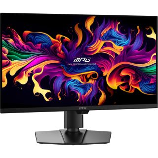MSI MPG 271QR QD-OLED X50 Gaming Monitor, 26.5", 0.03ms, 500Hz, 2560x1440, G-SYNC, AMD FreeSync Premium Pro, AI Vision, Console Mode, ClearMR 21000, HDR True Black 500, Type-C(98W PD), DP(2.1a), 2xHDMI(2.1), USB Hub, Pivot, Heigh Adj., VESA, Black, 8.4kg