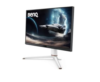 Монитор BenQ MOBIUZ EX321UX, 31,5", Mini LED, IPS, 3840x2160 4K UHD, 144Hz, 1ms, HDR 1000, FreeSync Premium Pro, B.I.+ Gen2, 700 нита, 99% Adobe RGB, 99% P3, 3x HDMI (v2.1), DP (v2.1), USB C PD 65W, USB Hub, Color Shuttle, Регулиране на височина 100mm, VESA 100, 7.2 kg