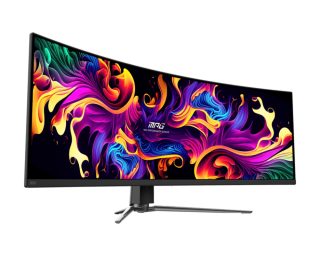 Монитор MSI MPG 491CQP QD-OLED, 49", 144Hz, 0.03ms, DQHD 5120x1440, 32:9, OLED Care 2.0, Fanless Design with Graphene, ClearMR 8000