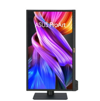 Asus ProArt Display PA24US Professional Monitor, 24'', IPS, 4K UHD (3840 x 2160), 350cd/m2, вграден моторизиран колориметър, само/автоматично калибриране, HDR-10, HLG, 99% Adobe RGB, 95% DCI-P3, DE < 1, 12G-SDI, USB-C PD 80W, VESA DisplayHDR 600, хардуерно калибриране