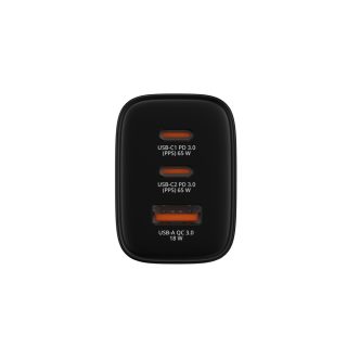 Verbatim Essentials GaN Charger 65W EU plug Black