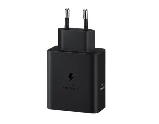 Samsung Power Adapter Duo 2x USB-C 50W - черен