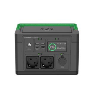 Schneider OffGrid преносима захранваща станция 330, 332Wh литиево-йонна, 2 Schuko, синусоида